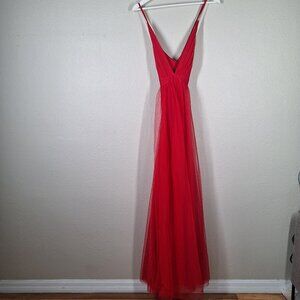 Women dresses Uptown American Red Maxi Size S